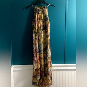 Yellow women’s summer dress